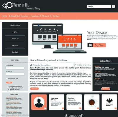 優(yōu)質(zhì)網(wǎng)頁模板圖片 提升網(wǎng)站設(shè)計效率與美學(xué)體驗的關(guān)鍵